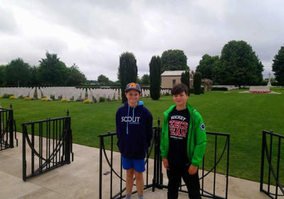 History Trip   War Cemetary