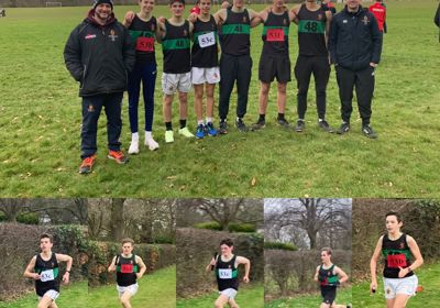 WBGS Cross Country runners February 2022
