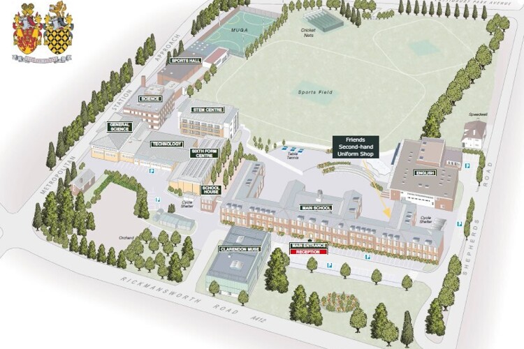 Plan of WBGS School Site(1)